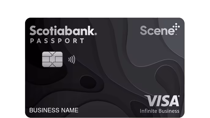 Scotiabank Passport® Visa Infinite Business* Card